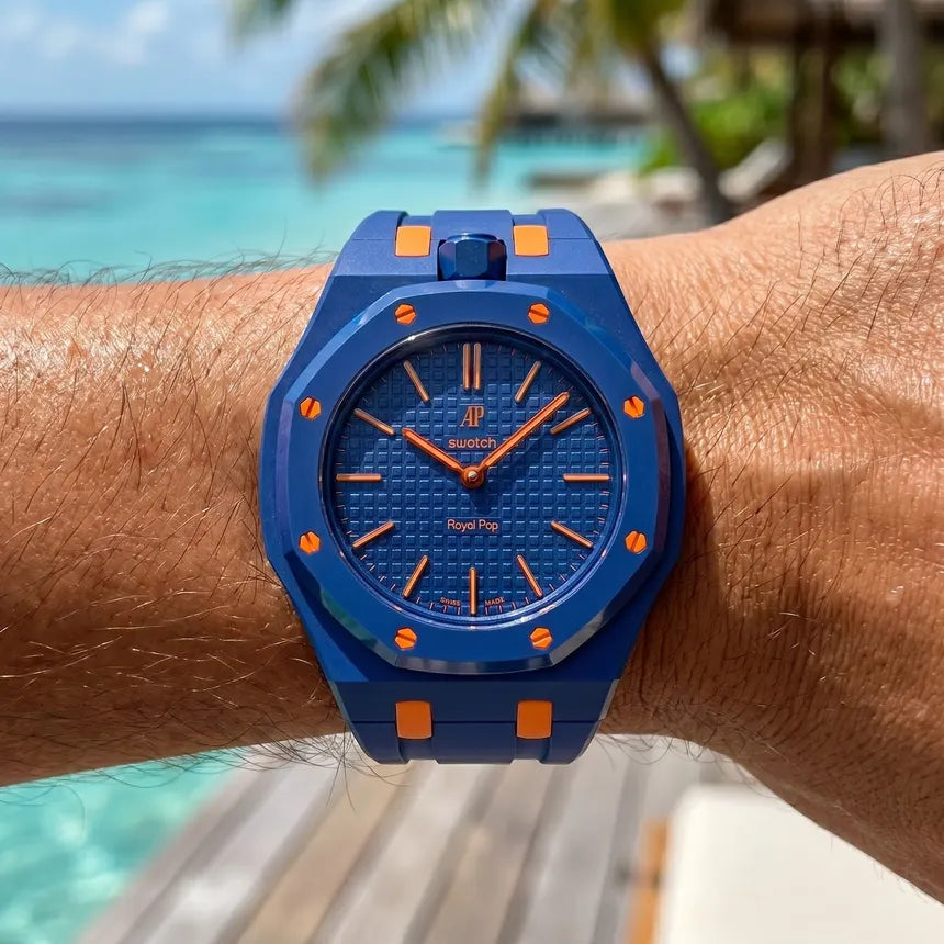 AP x Swatch Royal Pop Orenji Hachi
