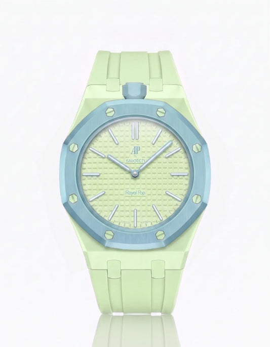 AP x Swatch Royal Pop Blaue Acht