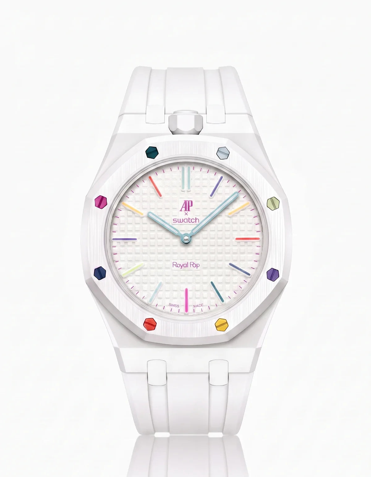 AP x Swatch Royal Pop Huit Blanc