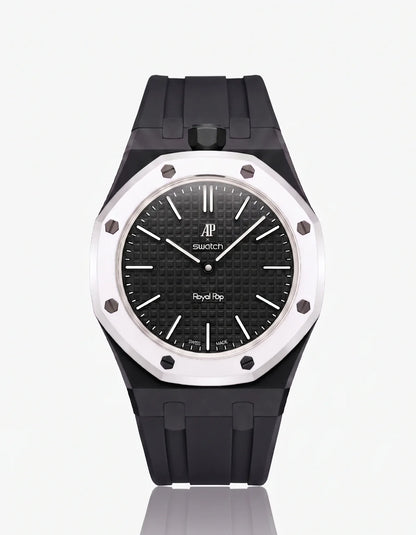 AP x Swatch Royal Pop Ocho Negro