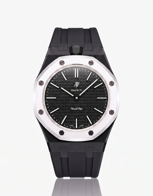 AP x Swatch Royal Pop Ocho Negro