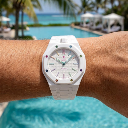 AP x Swatch Royal Pop Huit Blanc